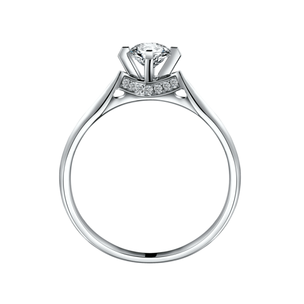 white gold 11K diamond