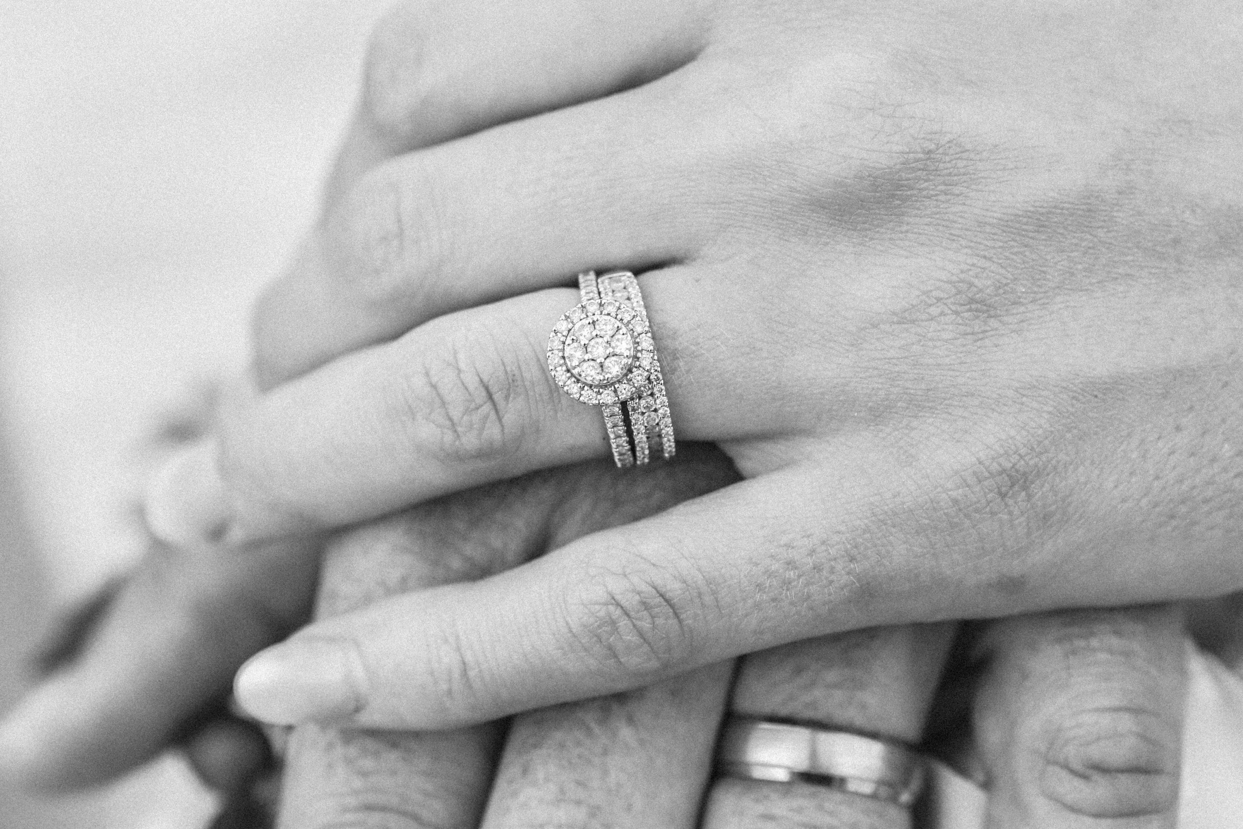 ring on finger