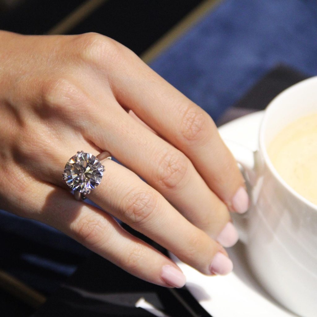 ring on finger